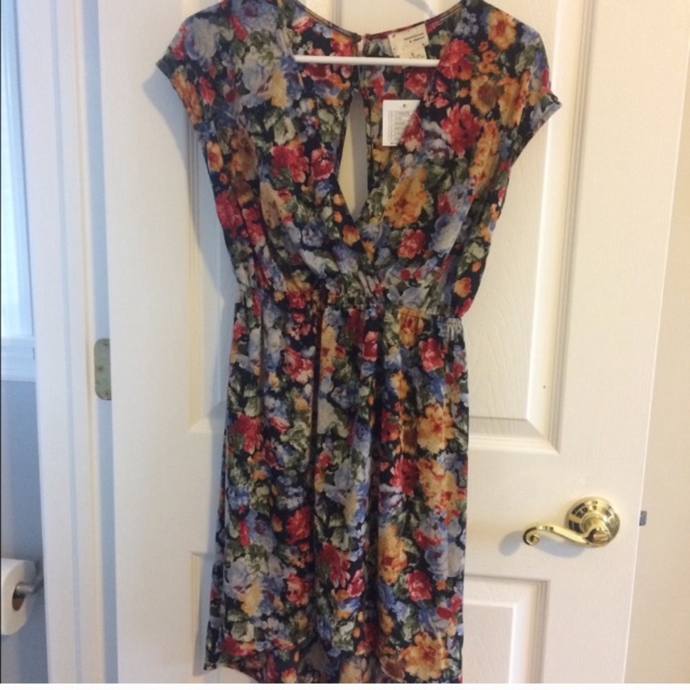 NWT Anthro Coincidence&Chance High Lo Floral Dress